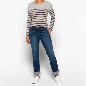 Judy Blue Anya Mid Rise Straight Leg Jean size 8
